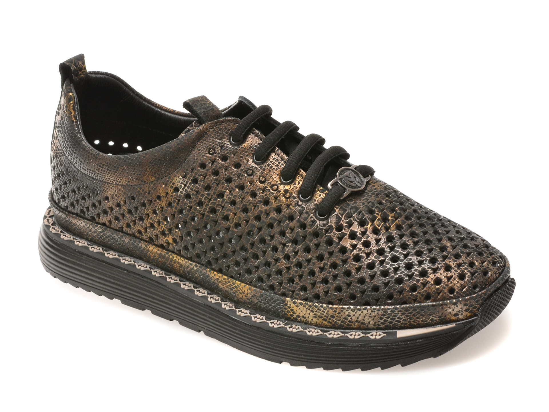 Pantofi Sport GRYXX Negri din Piele Naturală