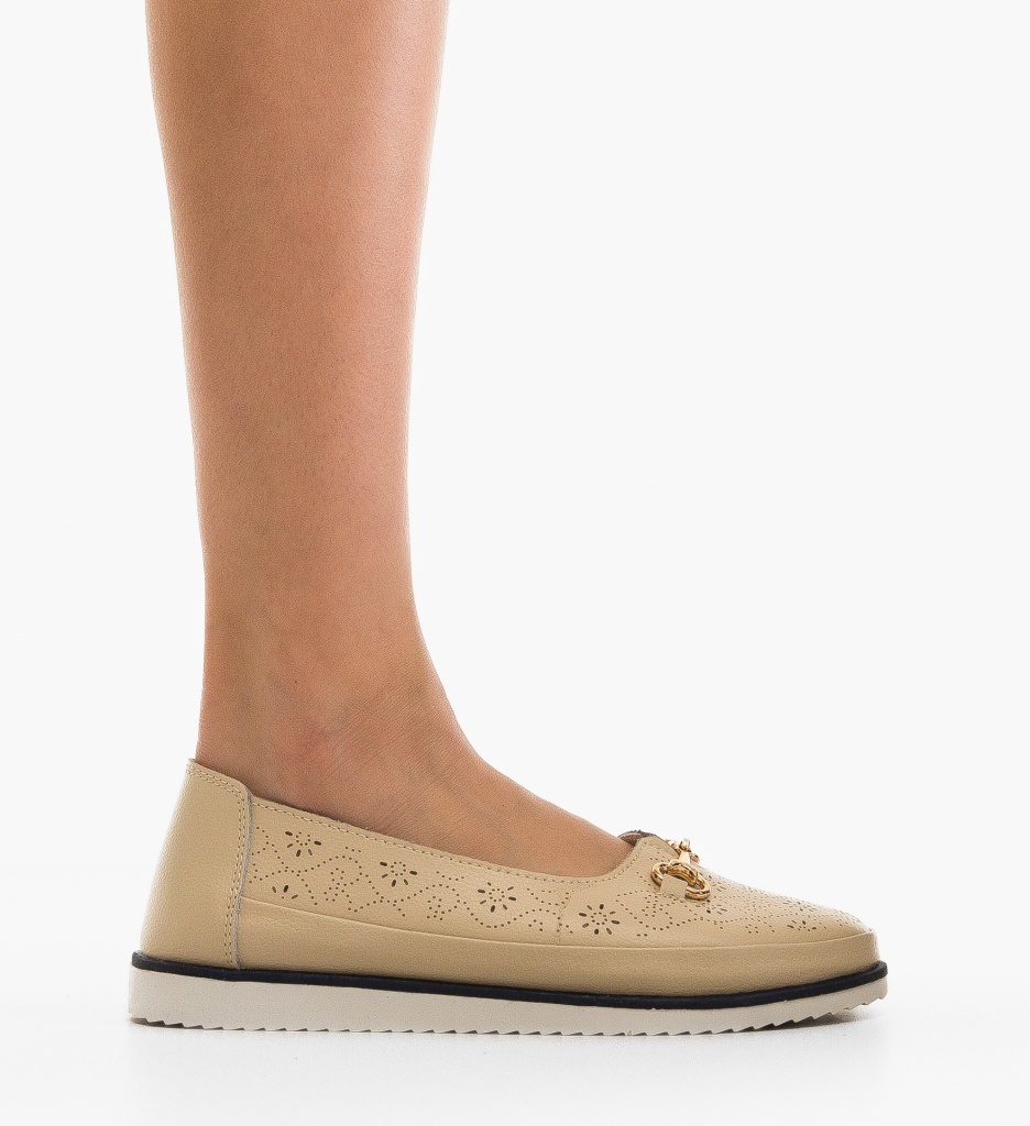 Espadrile Dama Ikram Bej - Confort și Stil Casual - imagine 6