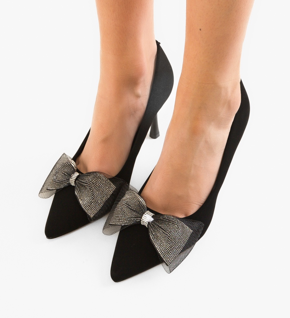 Pantofi Dama Helbert Negri | Eleganță și Stil