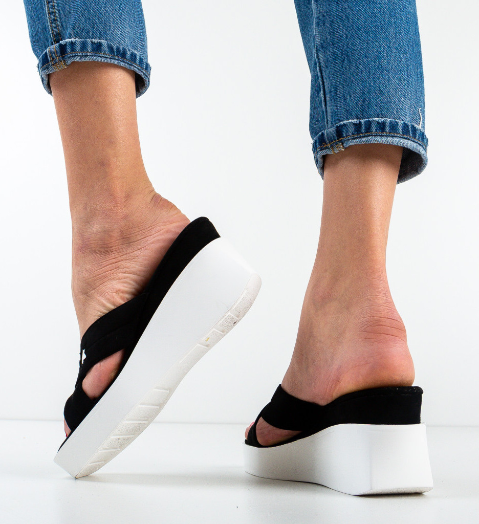 Platforme Larice Negre | Stil și Confort Natural - imagine 4
