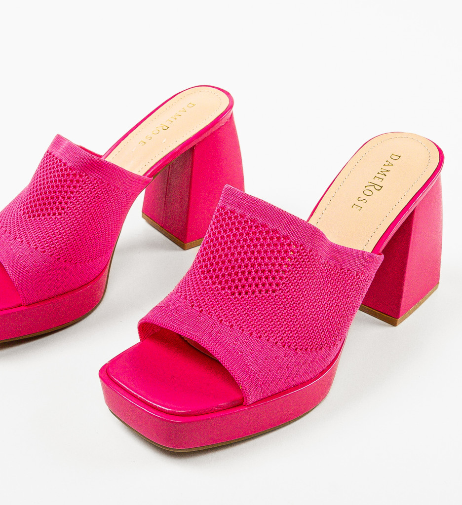 Saboti Dama Bolanle Fuchsia | Toc Comod - imagine 6