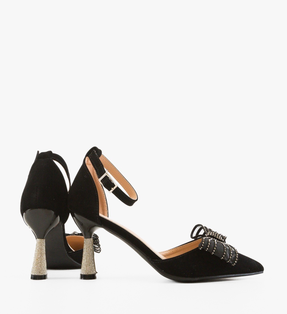 Pantofi Dama Rellyn Negri Eleganți - imagine 4