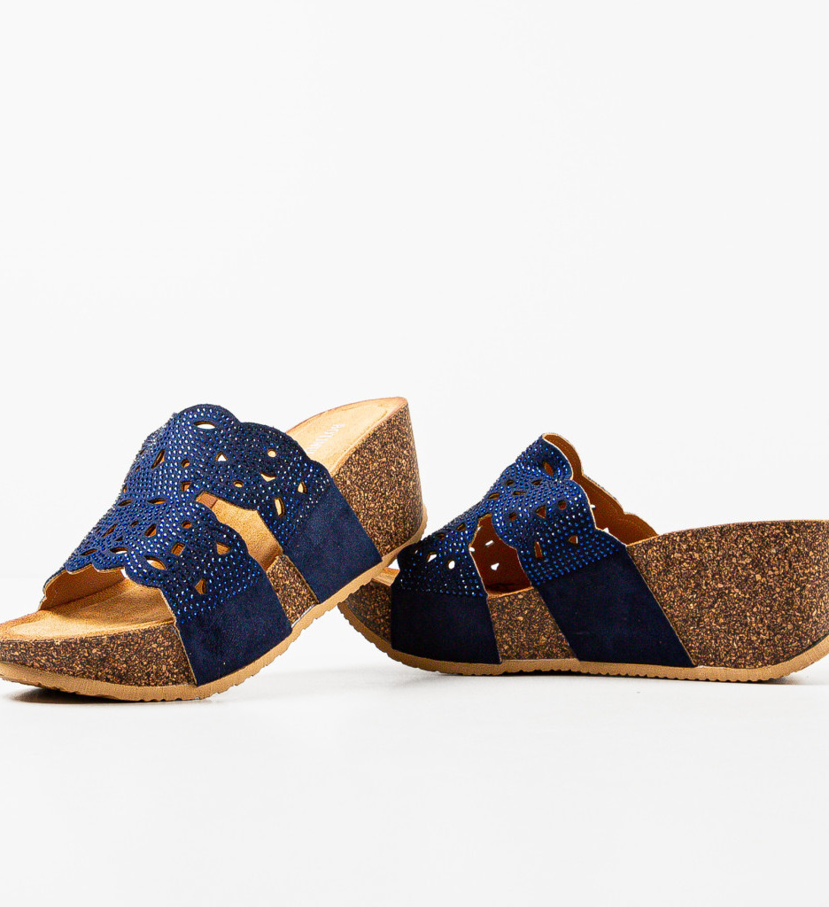 Sandale Platforme Eloise Bleumarin | Stil & Confort - imagine 5