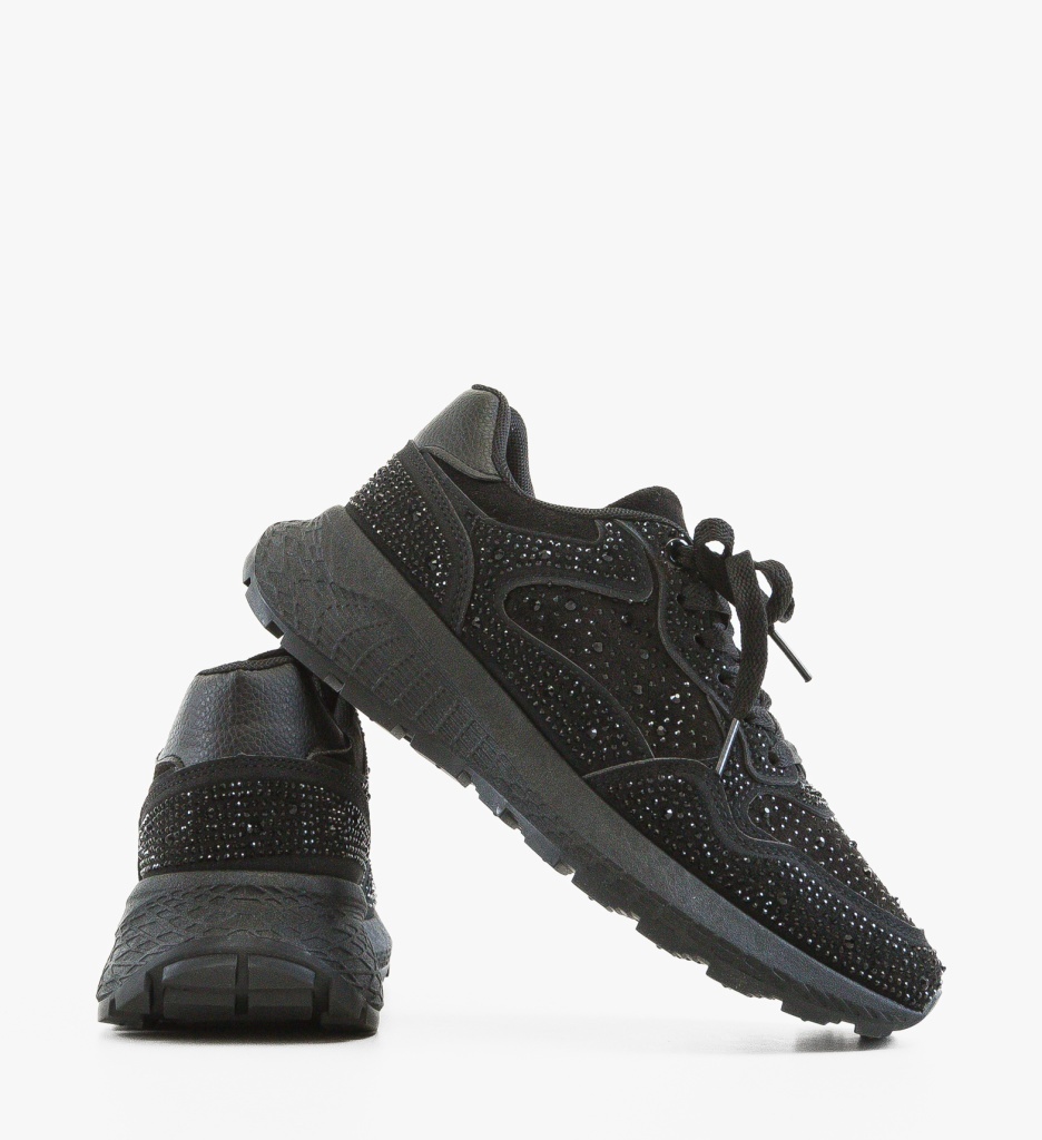 Sneakers Dama Oppy Negri | Confort & Stil Sport - imagine 4