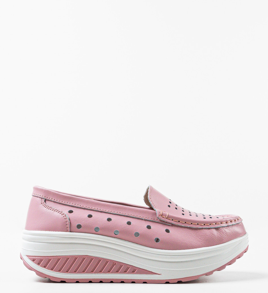 Pantofi Buga Roz - Stil și Confort Casual - imagine 4