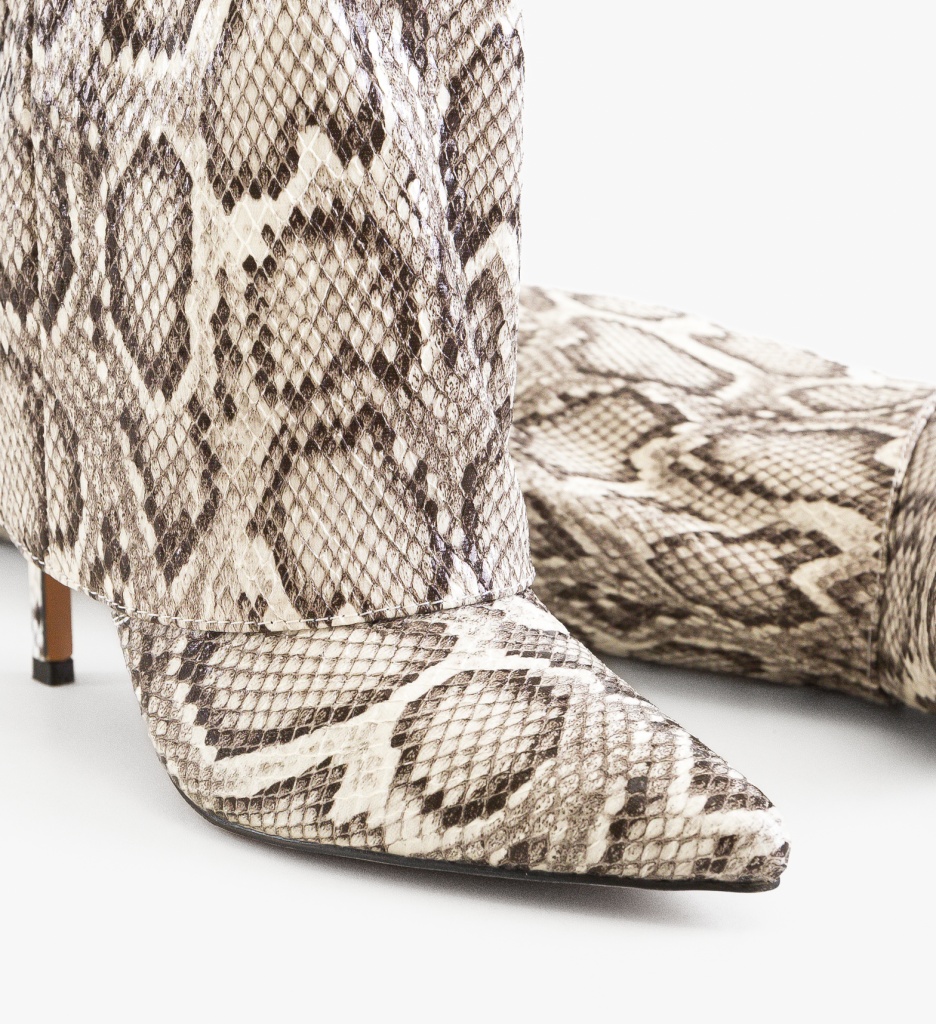 Cizme Dama Sneiki Print - Stil și Confort Modern - imagine 5