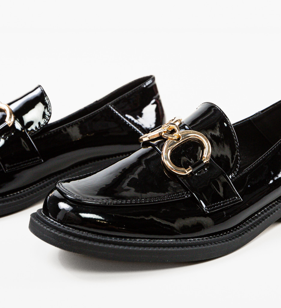 Pantofi Casual Negri | Versatilitate Urbană - imagine 6