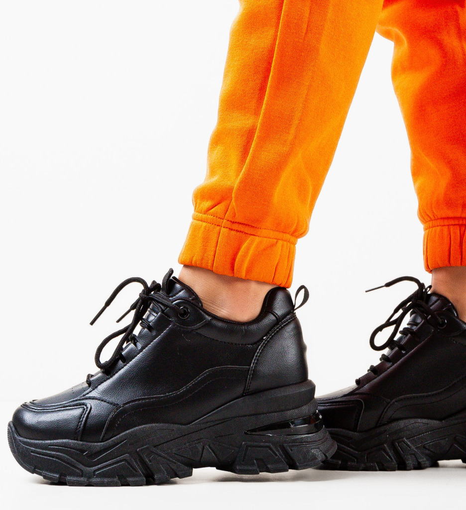 Sneakers Dama Fraser Negri | Confort Maxim - imagine 3