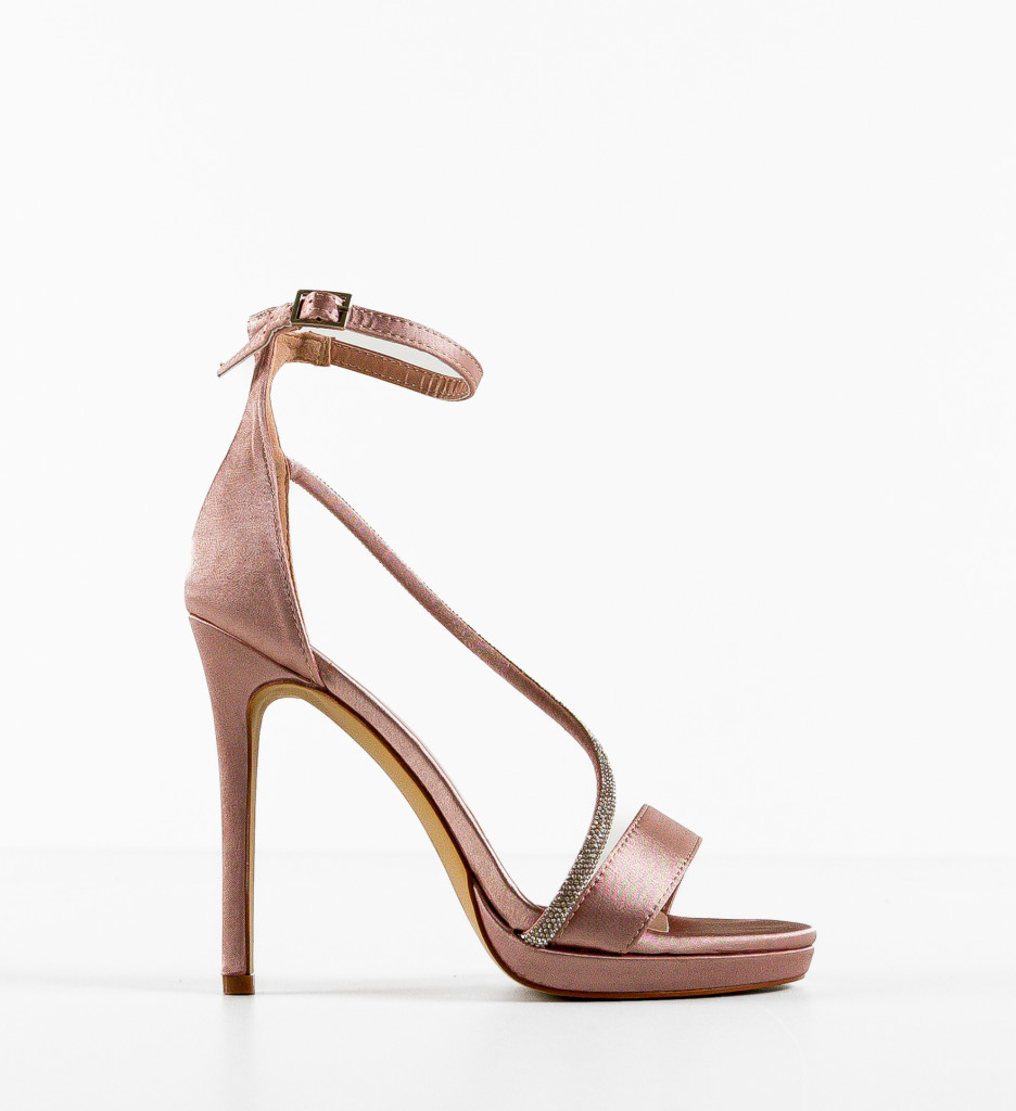 Sandale Toc Sarai Roz | Eleganță și Stil - imagine 5