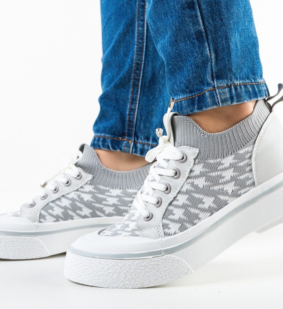 Pantofi Sport Diogo Gri - Confort și Stil Zilnic - imagine 2