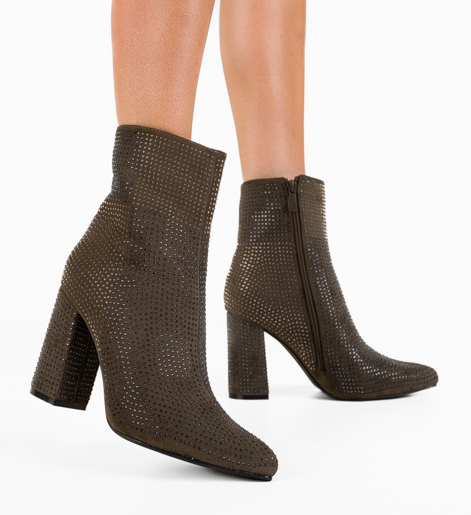 Botine Dama Verzi - Stil și Confort - imagine 2