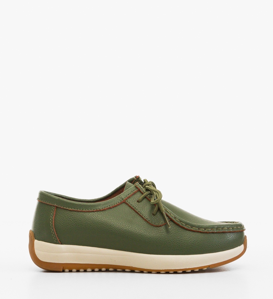 Pantofi Casual Zackary Verzi | Confort Zi de Zi - imagine 2