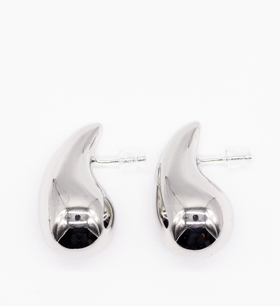 Cercei Radules Argintii | Design Elegant Unic