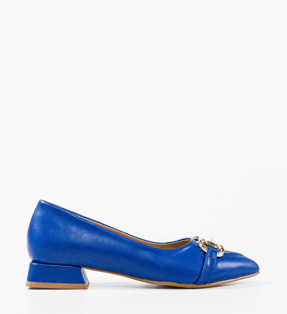 Pantofi Toc Albastru Eleganți - Stil și Confort - imagine 7