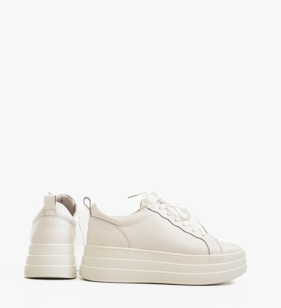 Sneakers Dama Praka Albi - Confort și Stil - imagine 6