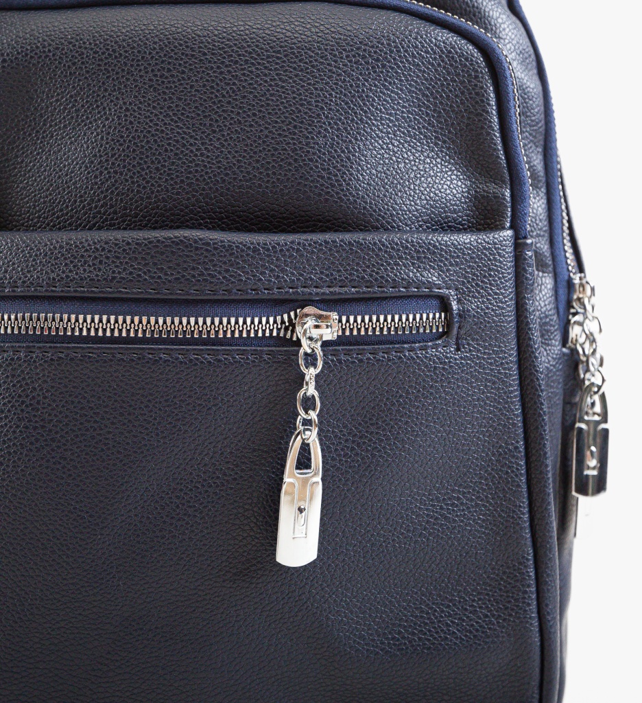 Rucsac Dama Ally Bleumarin - Elegant și Spacios - imagine 3