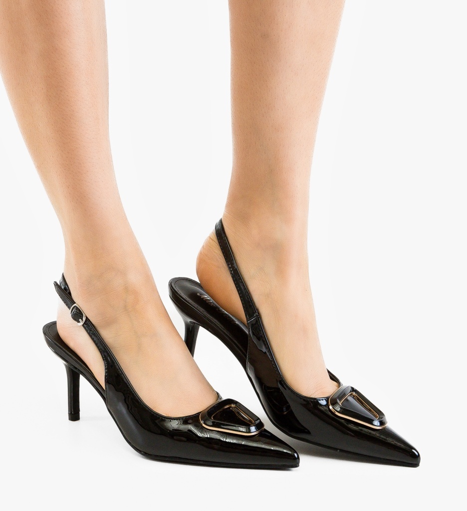 Pantofi Dama Nataniel Negri Eleganți