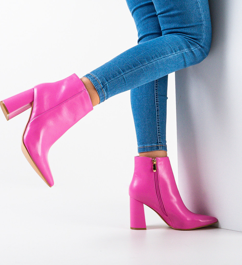 Botine Dama Omar Roz - Eleganță și Confort - imagine 4