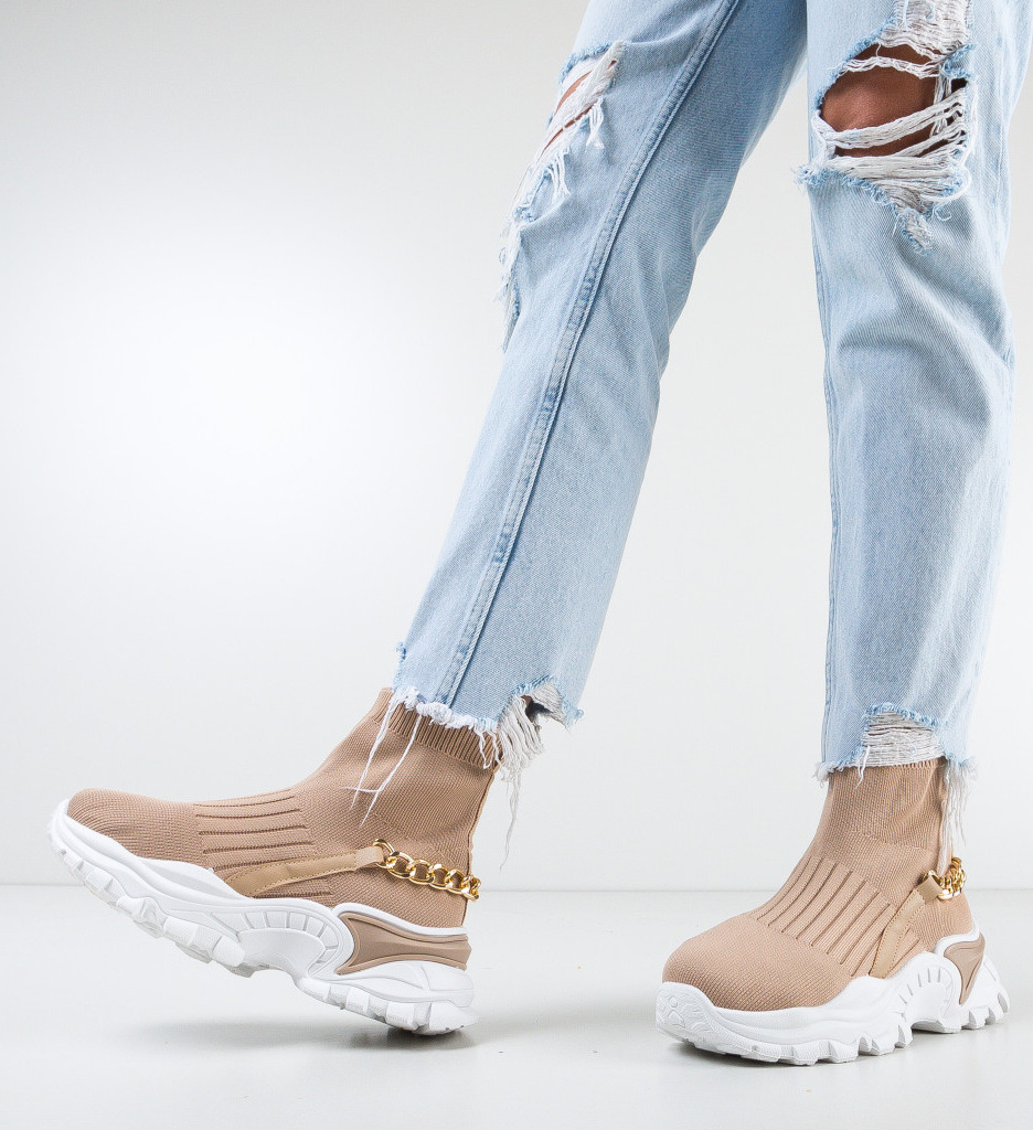 Pantofi Sport Lamar Khaki - Confort și Stil - imagine 5