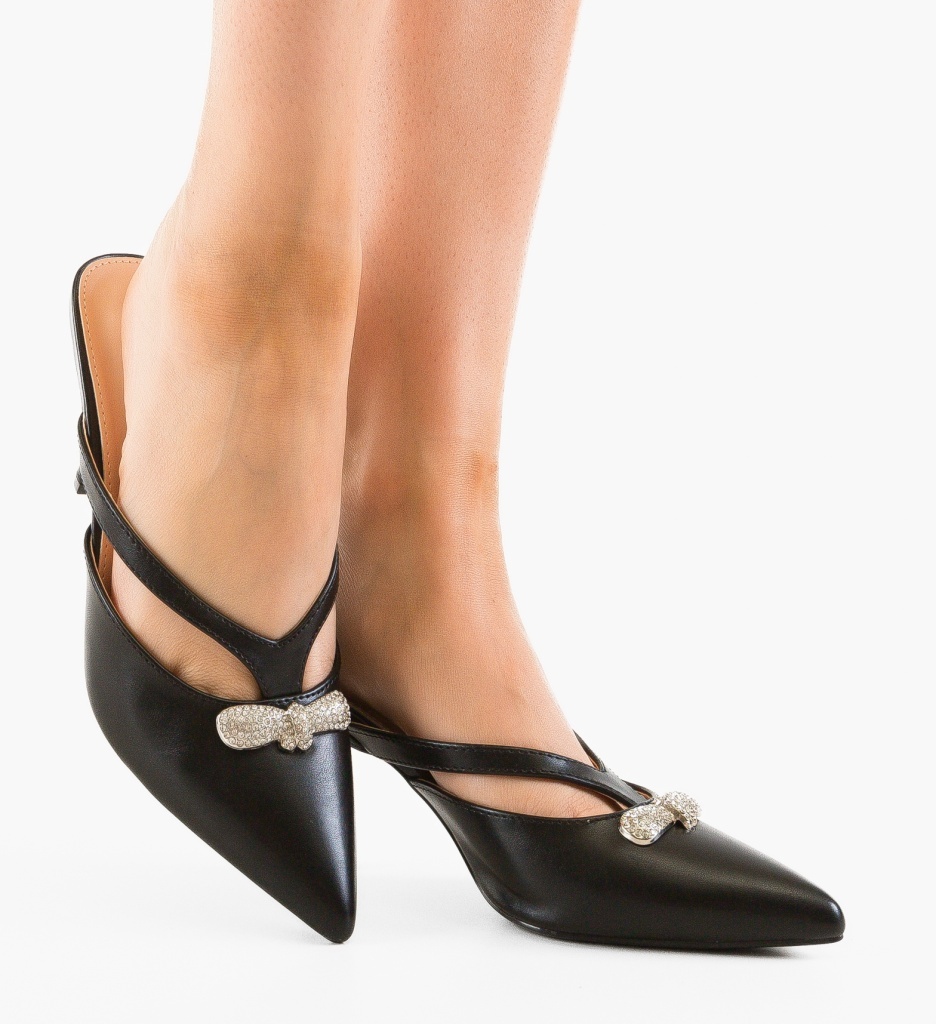 Saboti dama Tegaz Negri - Eleganta si Confort - imagine 4