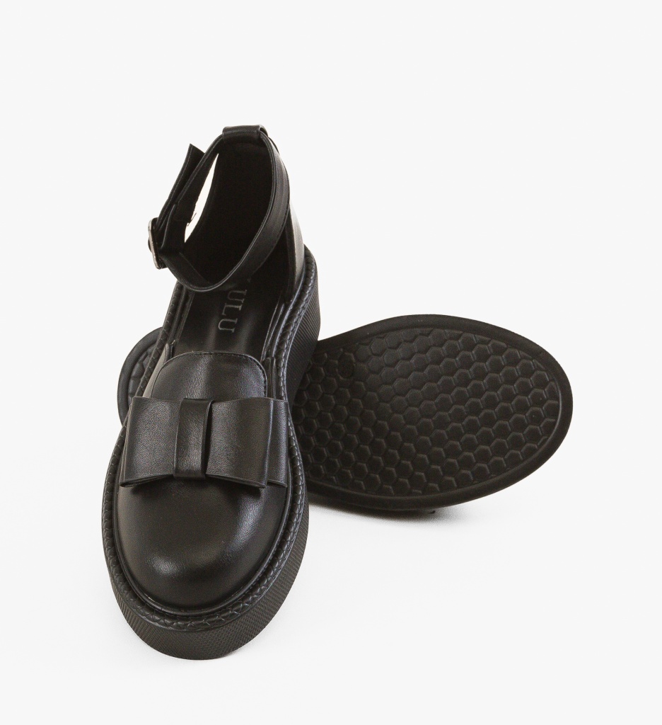 Pantofi Casual Dama Hammbe Negri – Confort și Stil - imagine 6