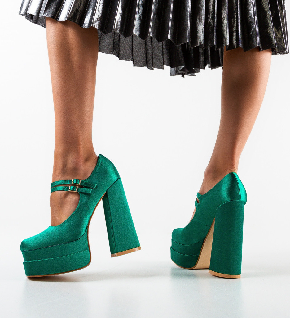 Pantofi Verde Rivera | Stil și Eleganță - imagine 3