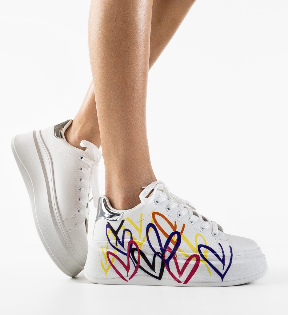 Sneakers Argentina Argintii | Confort și Eleganță - imagine 2