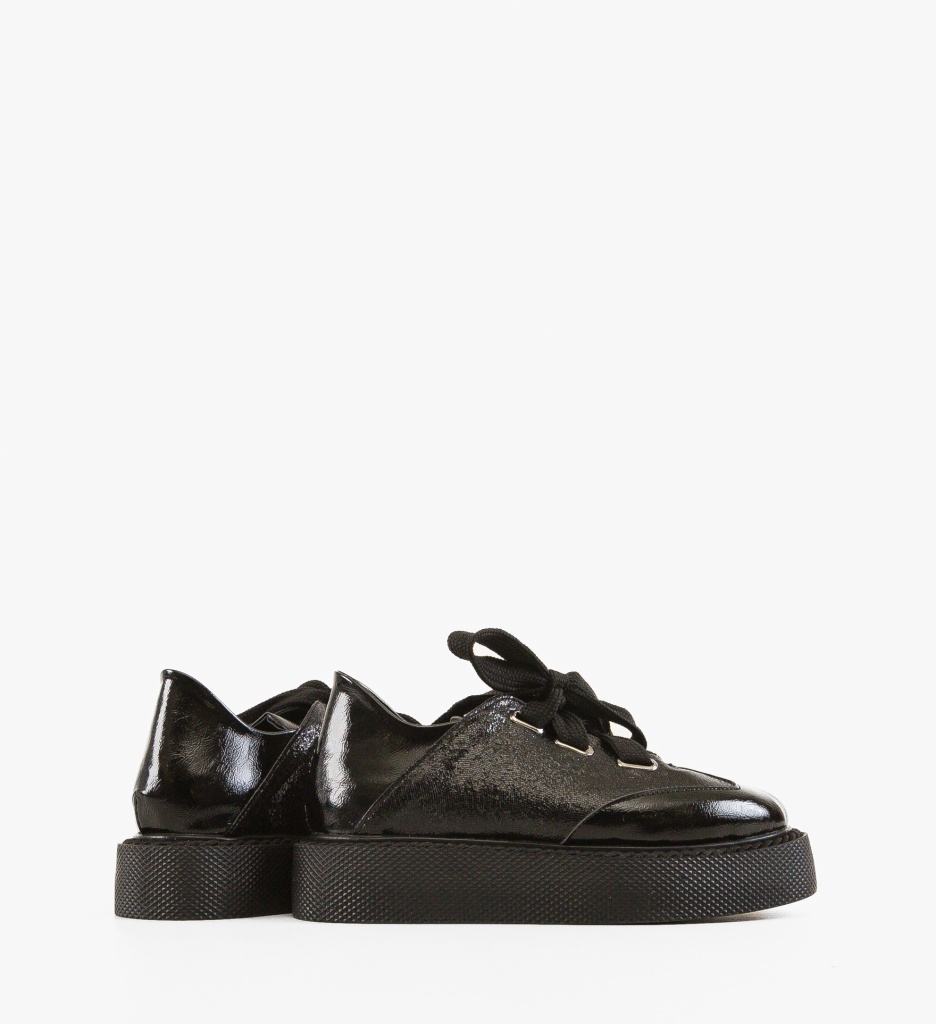 Pantofi Casual Vynn Negri - Confort și Stil Zilnic - imagine 3