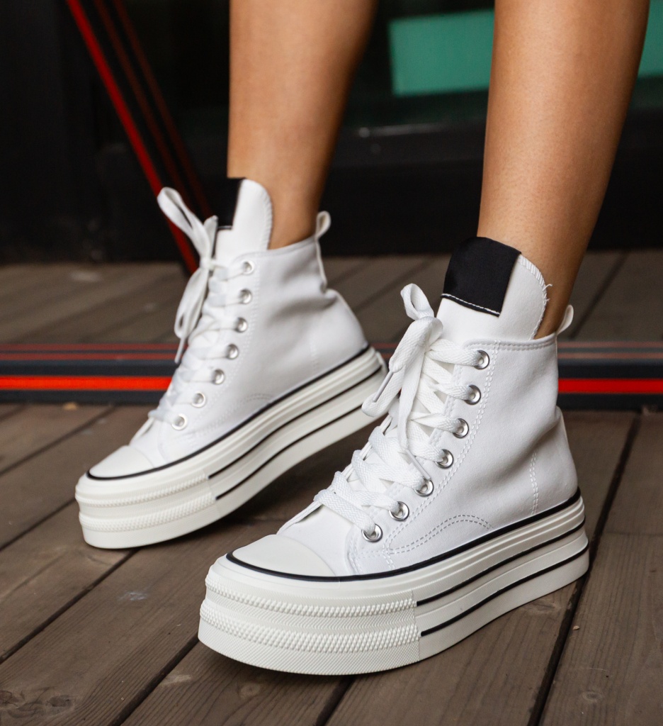 Pantofi Sport Dama Janice Albi - Confort Urban - imagine 2