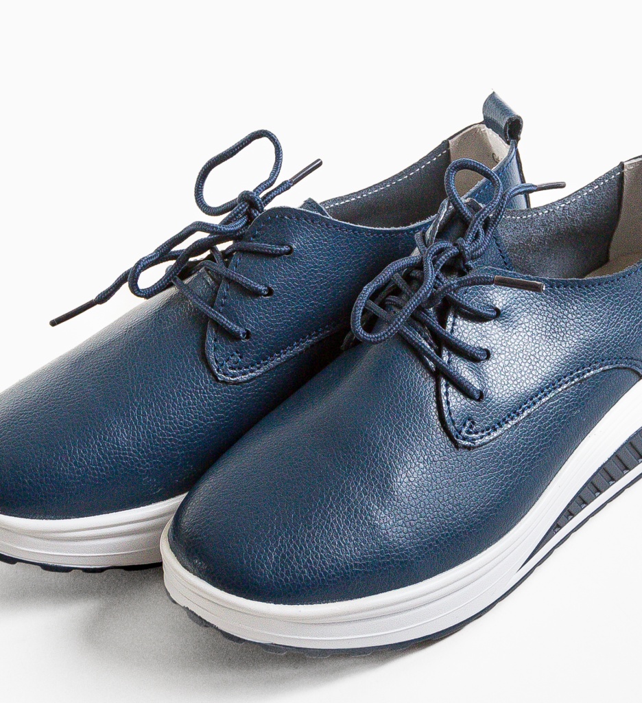 Pantofi Casual Kleak Bleumarin - Confort Stilat - imagine 7