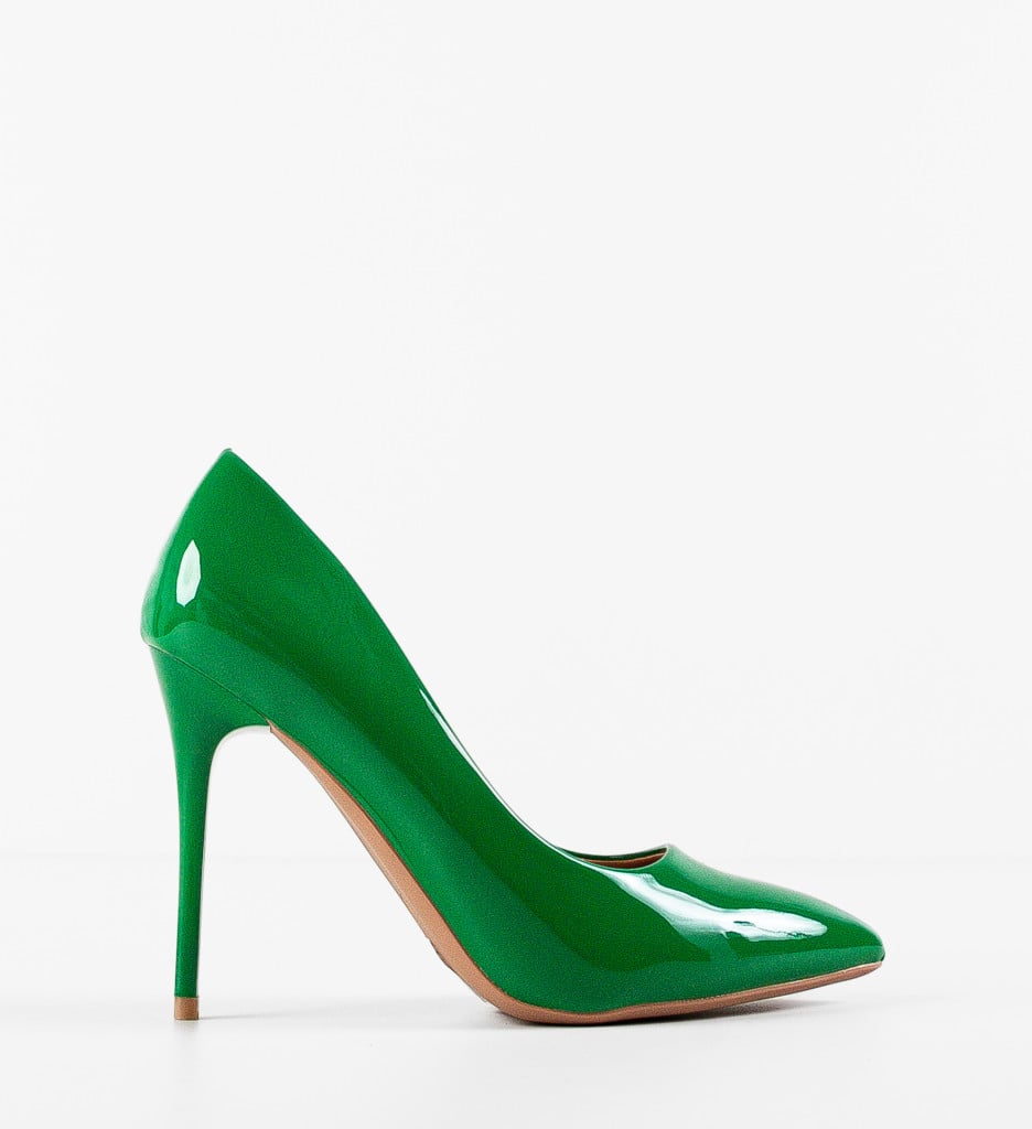 Pantofi Toc Fana Verzi - Eleganță Asigurată - imagine 5