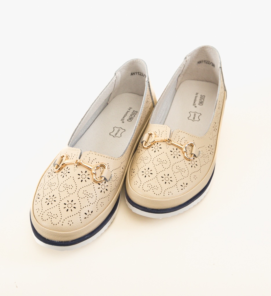 Espadrile Dama Ikram Bej - Confort și Stil Casual - imagine 5