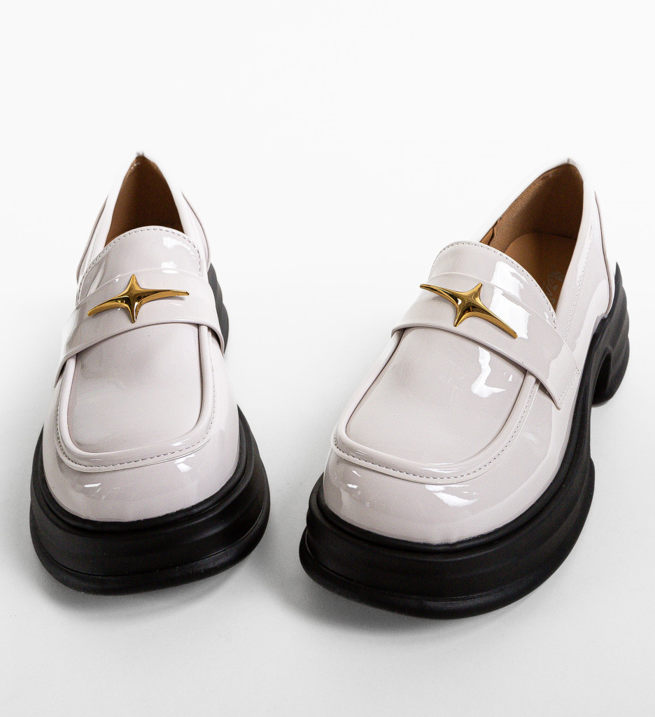 Pantofi Casual Dama Mezony Bej | Confort & Stil - imagine 8