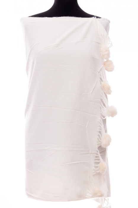 Esarfa Casmir cu Ciucuri Shopika | Eleganță & Căldură