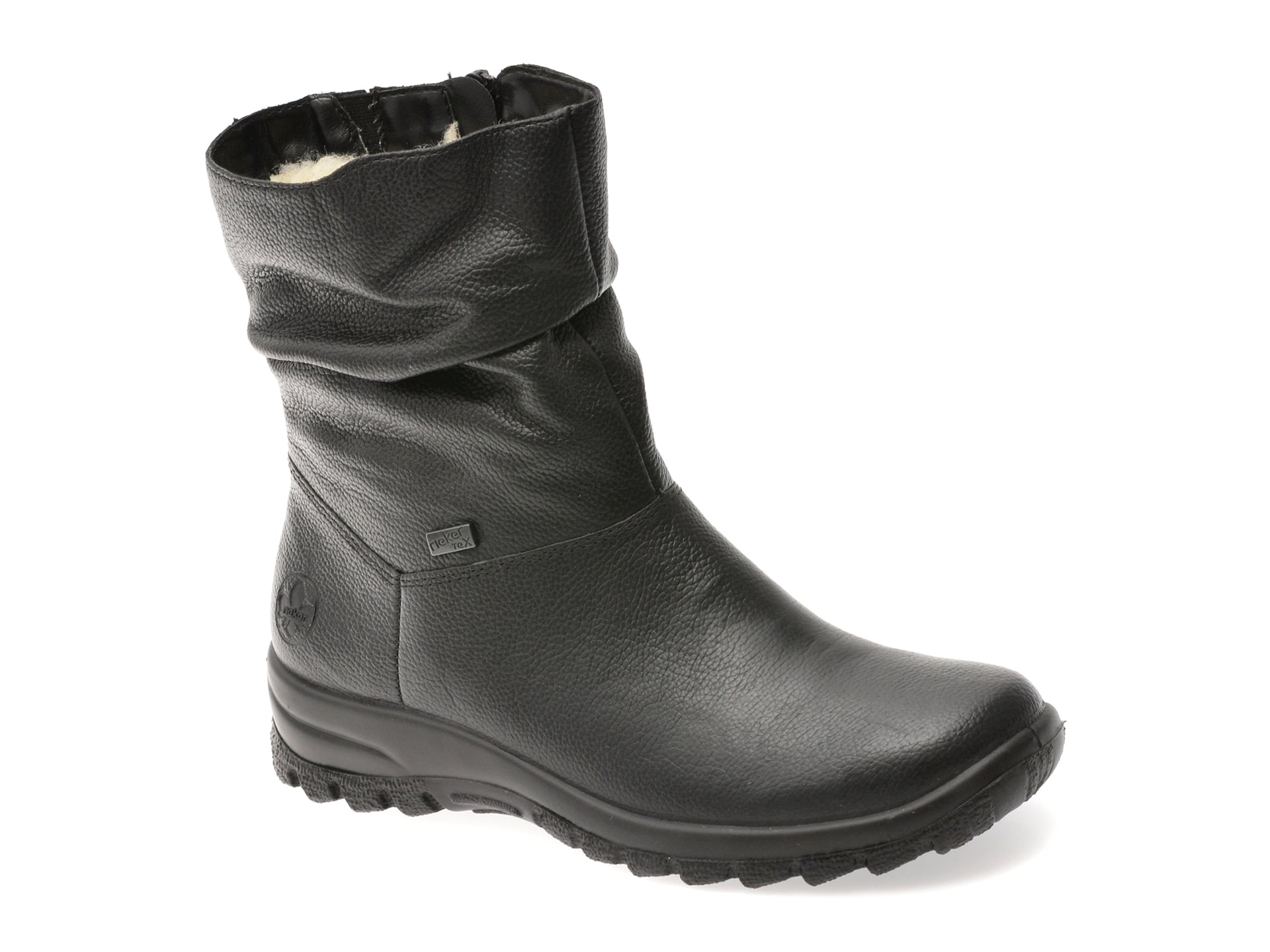 Ghete Rieker Z7193 Negre Piele | Comode