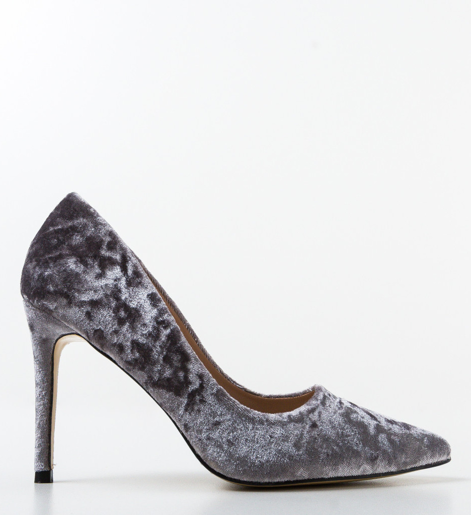 Pantofi Mahir Gri Eleganți | Confort & Stil - imagine 4