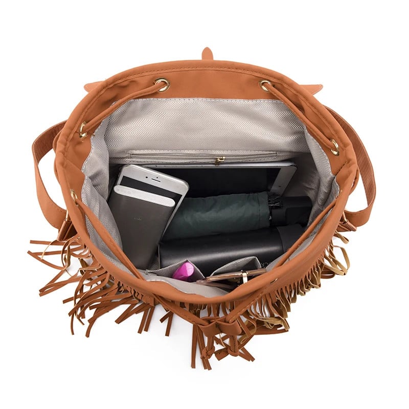 Rucsac Dama Delis Vianca GT2517 Maro Elegant - imagine 2