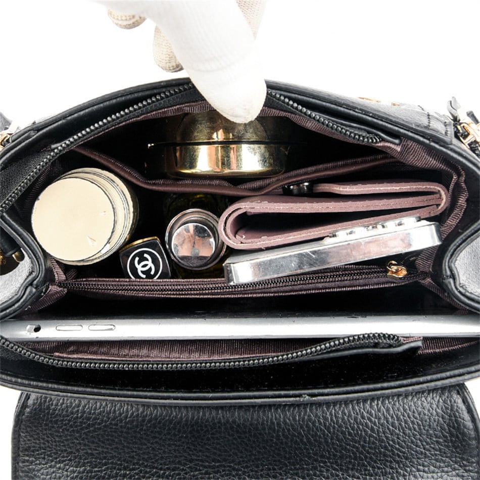 Geanta Dama Pfy Alegria Negru - Eleganță și Organizare - imagine 6