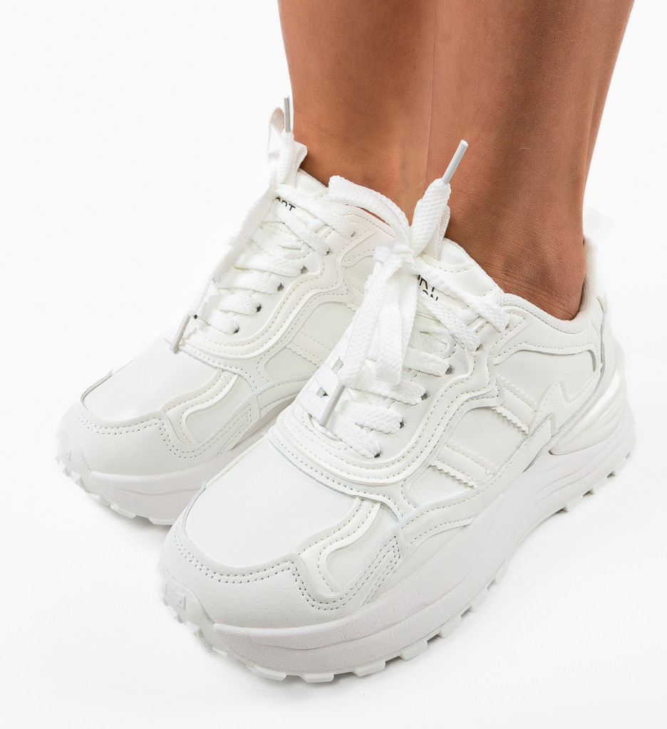 Sneakers Dama Yehoyaki Albi - Confort și Stil - imagine 3