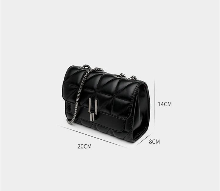 Geanta Dama Delis Zenobia Negru | Eleganta Practica - imagine 3