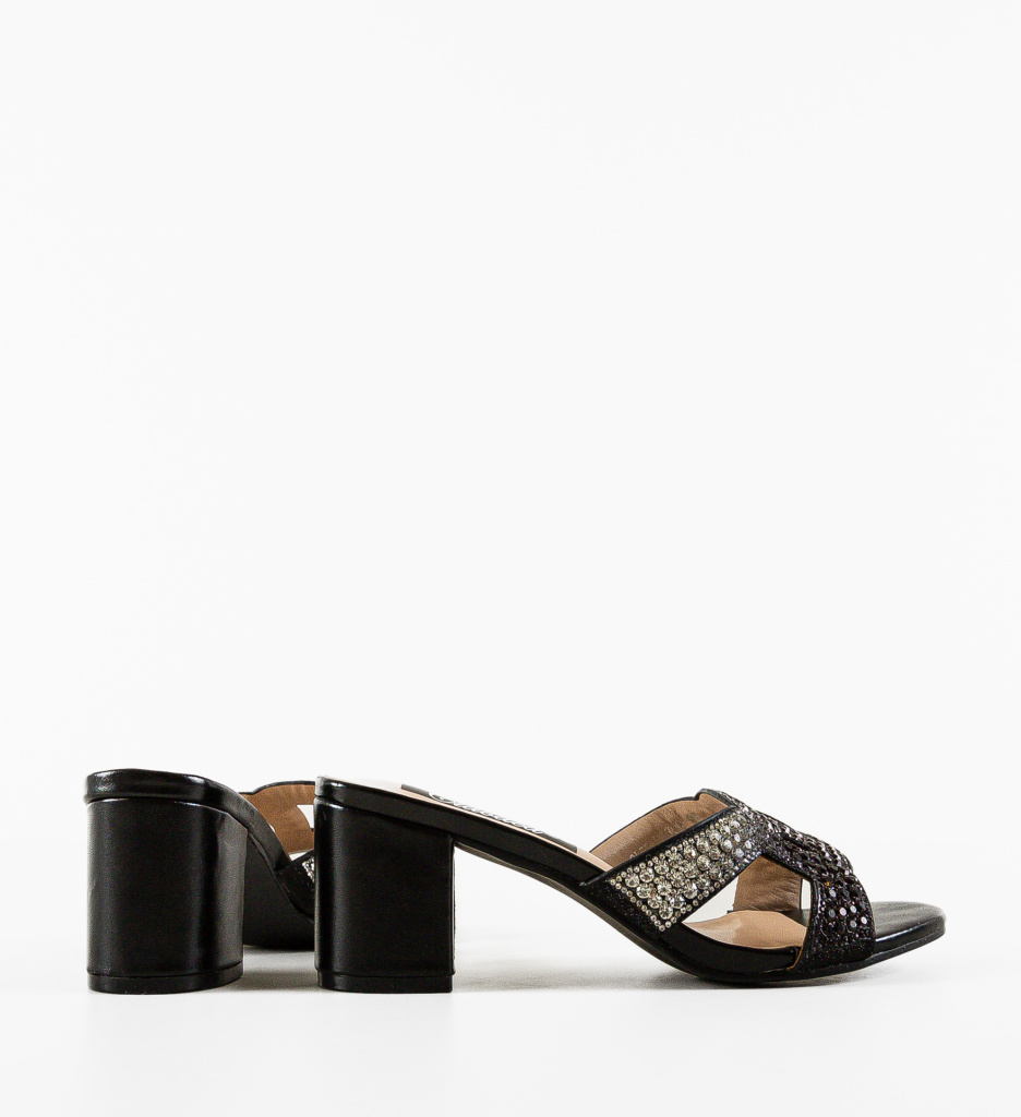 Saboti Dama Schermer Negri | Eleganță și Confort - imagine 6