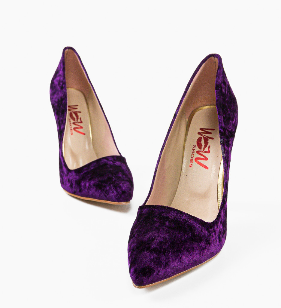 Pantofi cu Toc Clash Mov 3 - Eleganță Asigurată - imagine 6