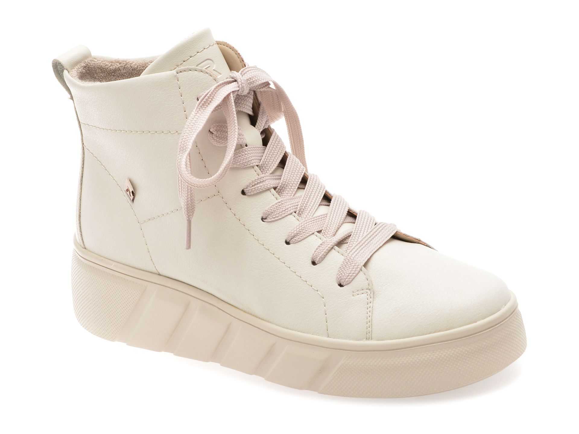 Ghete Rieker W2661 Albe | Confort Premium