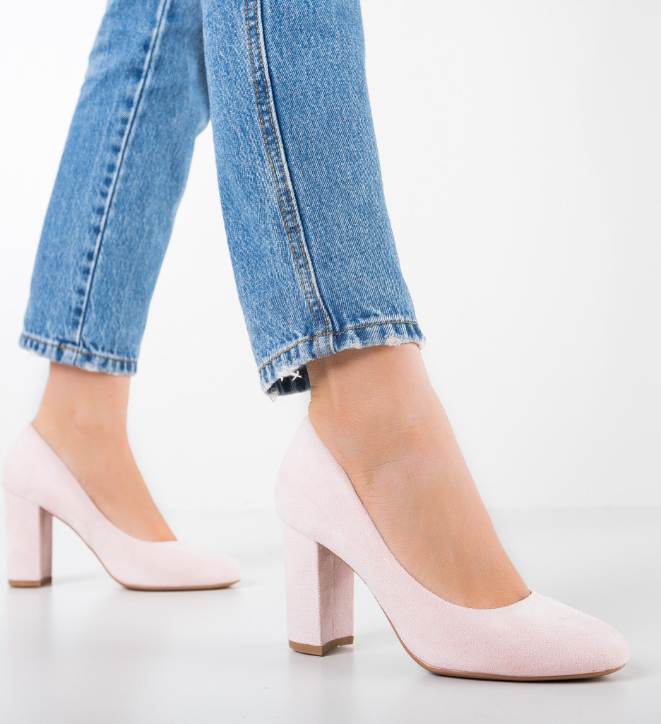 Pantofi Lesgo Roz - Eleganță și Stil - imagine 3