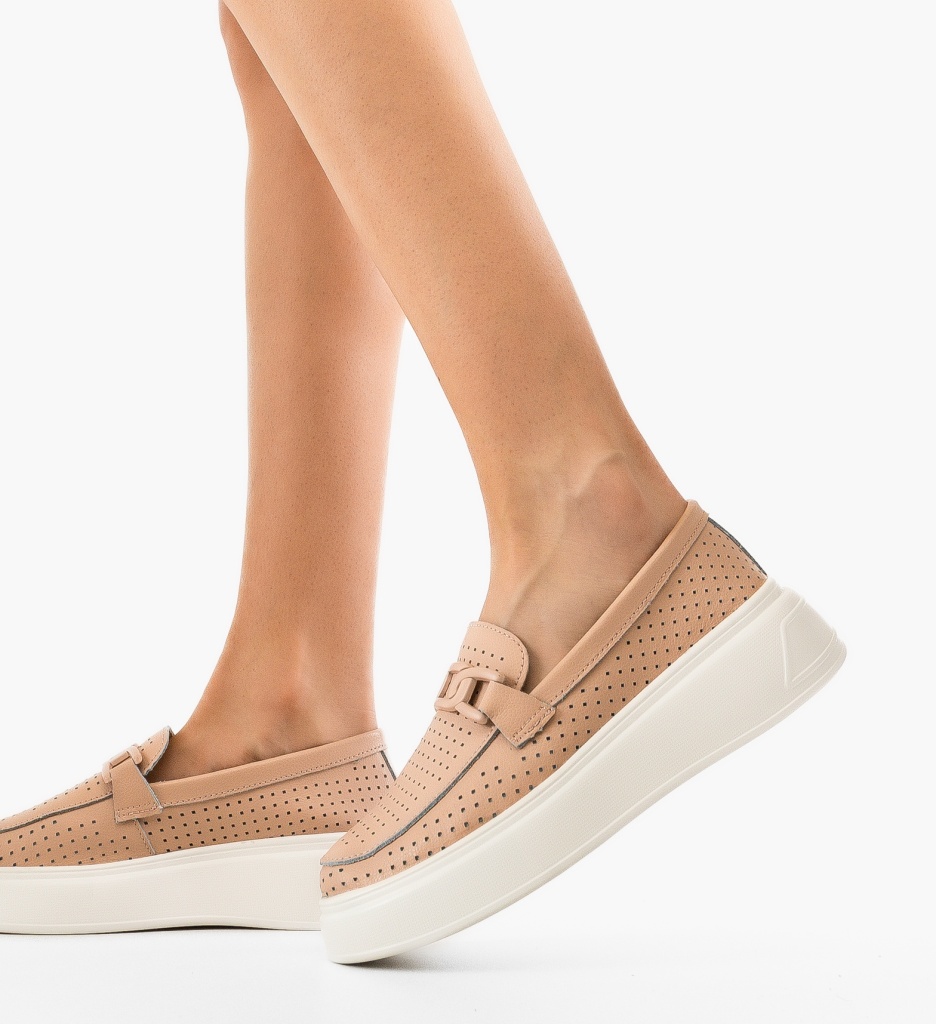 Pantofi Casual Lezter Roz - Confort și Stil