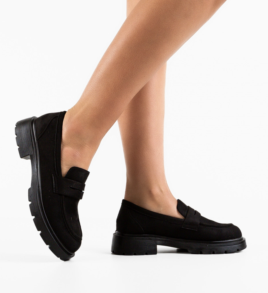 Pantofi Casual Woody Negri 2 - Confort și Stil