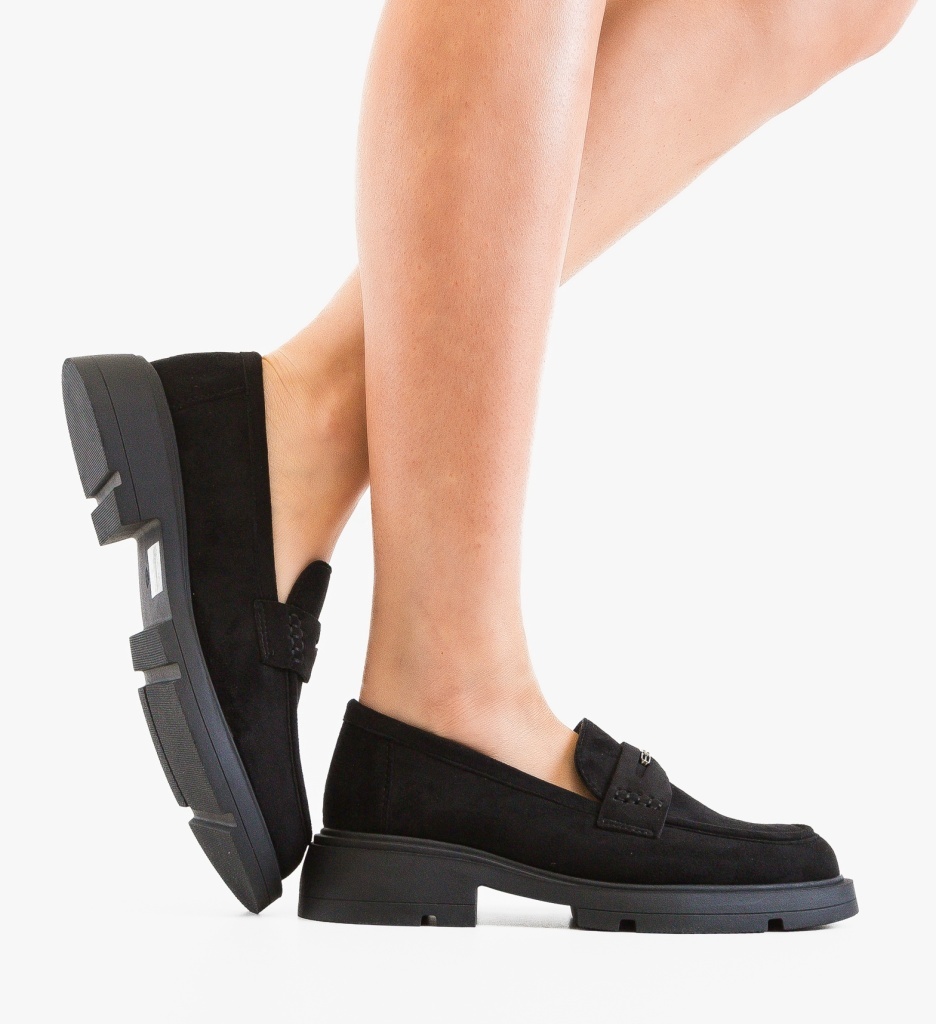 Pantofi Casual Dama Negri Confortabili - imagine 2