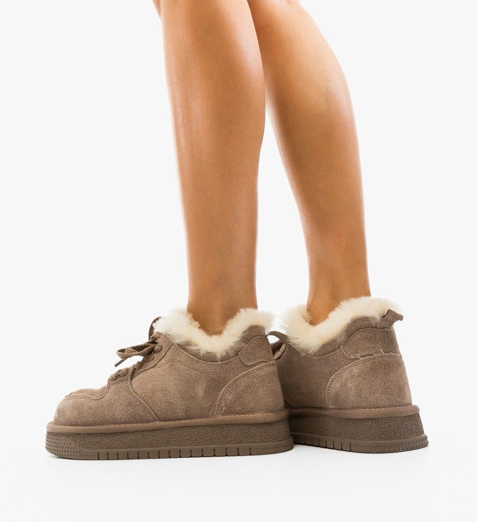 Sneakers Dama Caberme Gri | Confort Modern