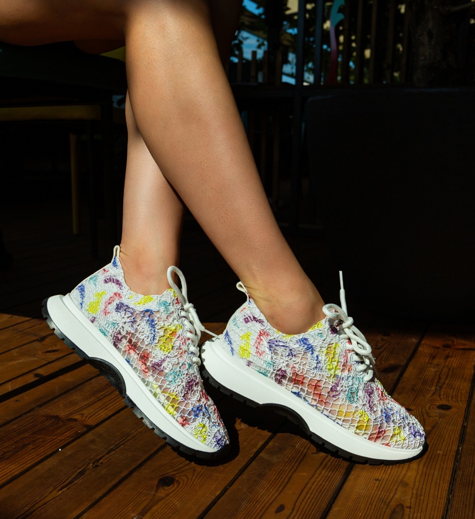 Sneakers dama Raven Multi 2 - Confort și Stil - imagine 5