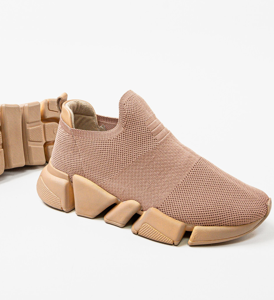 Sneakers Zuper Bej - Confort și Stil Urban - imagine 4